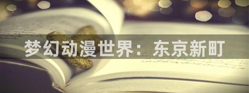 里番h动漫：梦幻动漫世界：东京新町